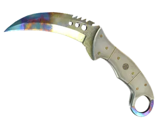 ★ StatTrak™ Talon Knife | Case Hardened (Well-Worn)