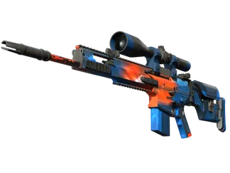 StatTrak™ SCAR-20 | Cardiac (Field-Tested)