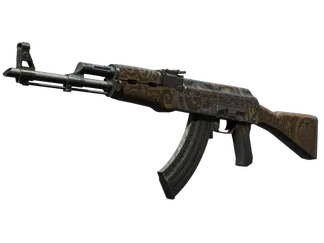 StatTrak™ AK-47 | Uncharted (Battle-Scarred)