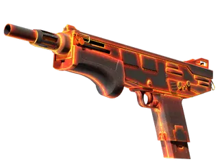 StatTrak™ MAG-7 | Heat (Minimal Wear)