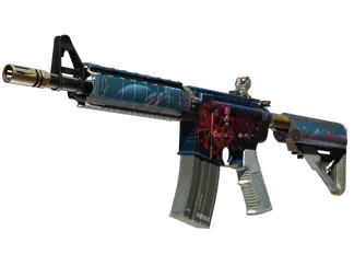 StatTrak™ M4A4 | Spider Lily (Well-Worn)