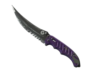★ Flip Knife | Ultraviolet (Battle-Scarred)