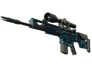 StatTrak™ SCAR-20 | Grotto (Well-Worn)