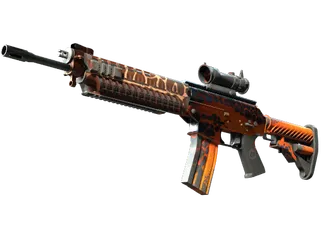 StatTrak™ SG 553 | Tiger Moth (Field-Tested)