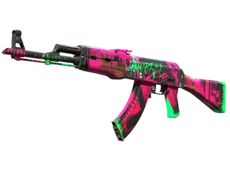 StatTrak™ AK-47 | Neon Revolution (Factory New)