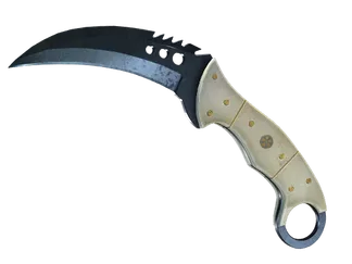 ★ Talon Knife | Blue Steel (Well-Worn)