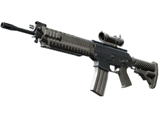 SG 553 | Damascus Steel (Factory New)