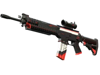 StatTrak™ SG 553 | Cyrex (Minimal Wear)