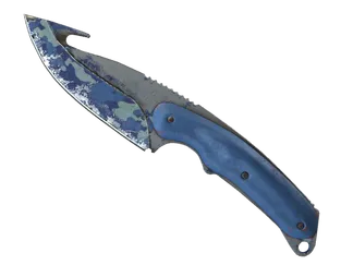 ★ Gut Knife | Bright Water (Battle-Scarred)