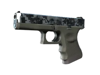 StatTrak™ Glock-18 | Steel Disruption (Minimal Wear)