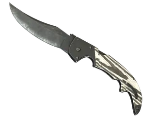 ★ Falchion Knife | Black Laminate (Field-Tested)