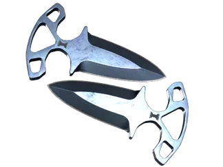 ★ StatTrak™ Shadow Daggers | Blue Steel (Well-Worn)