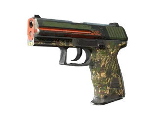 StatTrak™ P2000 | Woodsman (Battle-Scarred)