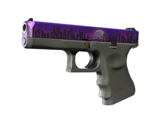StatTrak™ Glock-18 | Moonrise (Minimal Wear)