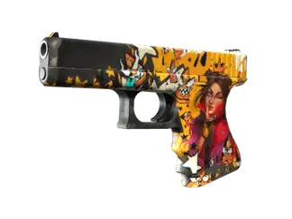 StatTrak™ Glock-18 | Bullet Queen (Well-Worn)