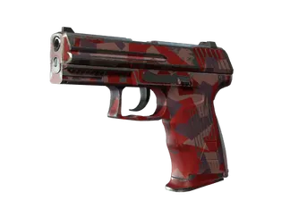 StatTrak™ P2000 | Red FragCam (Field-Tested)
