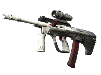 AUG | Arctic Wolf (Well-Worn)