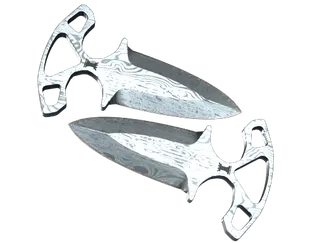 ★ Shadow Daggers | Damascus Steel (Well-Worn)