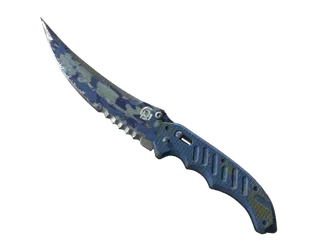 ★ Flip Knife | Bright Water (Battle-Scarred)