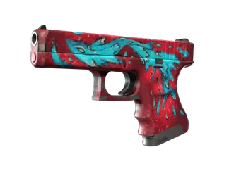 StatTrak™ Glock-18 | Water Elemental (Field-Tested)