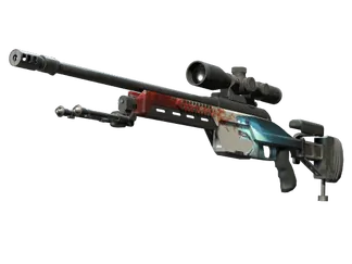 StatTrak™ SSG 08 | Blood in the Water (Minimal Wear)
