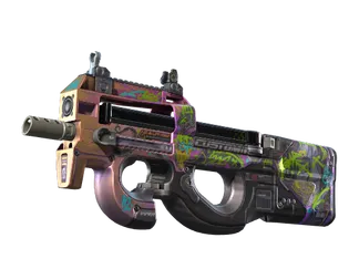 StatTrak™ P90 | Neoqueen (Minimal Wear)