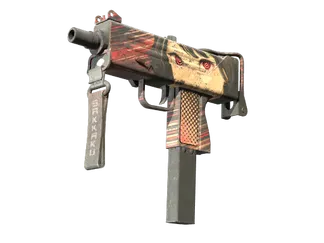 StatTrak™ MAC-10 | Sakkaku (Battle-Scarred)