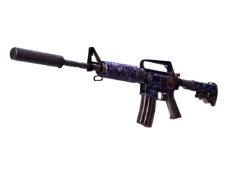 M4A1-S | Black Lotus (Battle-Scarred)