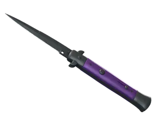 ★ StatTrak™ Stiletto Knife | Ultraviolet (Minimal Wear)