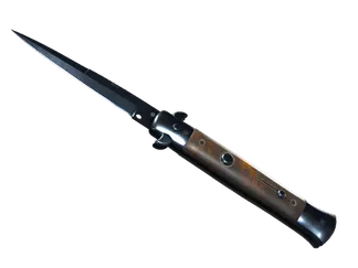 ★ StatTrak™ Stiletto Knife | Blue Steel (Minimal Wear)