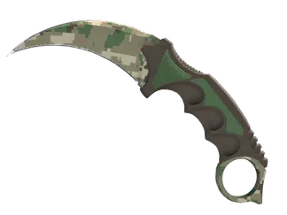 ★ StatTrak™ Karambit | Forest DDPAT (Minimal Wear)