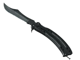 ★ Butterfly Knife | Damascus Steel (Battle-Scarred)