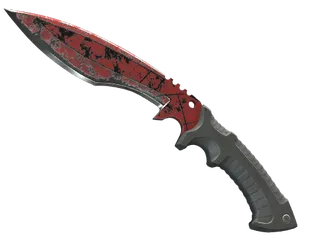 ★ StatTrak™ Kukri Knife | Crimson Web (Battle-Scarred)
