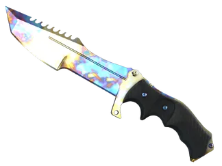 ★ StatTrak™ Huntsman Knife | Case Hardened (Minimal Wear)