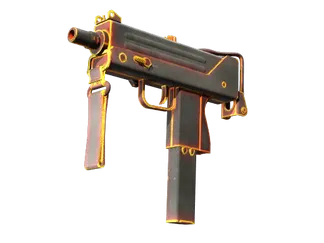 StatTrak™ MAC-10 | Heat (Well-Worn)