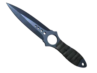 ★ StatTrak™ Skeleton Knife | Blue Steel (Battle-Scarred)