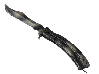 ★ StatTrak™ Butterfly Knife | Scorched (Well-Worn)