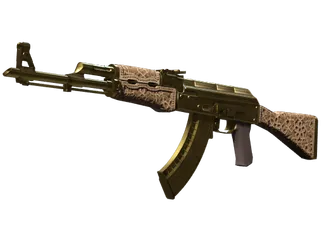 AK-47 | Gold Arabesque (Well-Worn)