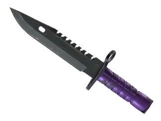 ★ StatTrak™ M9 Bayonet | Ultraviolet (Well-Worn)