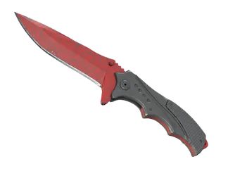 ★ StatTrak™ Nomad Knife | Crimson Web (Well-Worn)