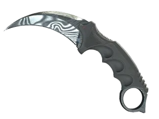 ★ StatTrak™ Karambit | Damascus Steel (Battle-Scarred)