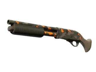 StatTrak™ Sawed-Off | Orange DDPAT (Factory New)