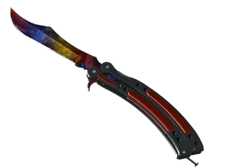 ★ StatTrak™ Butterfly Knife | Marble Fade (Minimal Wear)