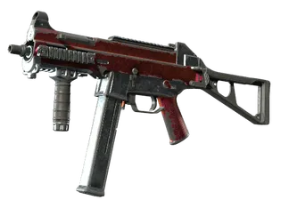 UMP-45 | Crimson Foil (Battle-Scarred)