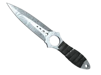 ★ Skeleton Knife | Damascus Steel (Minimal Wear)