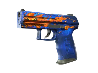 P2000 | Fire Elemental (Battle-Scarred)