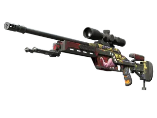 SSG 08 | Bloodshot (Battle-Scarred)
