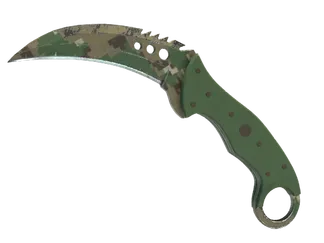 ★ Talon Knife | Forest DDPAT (Well-Worn)