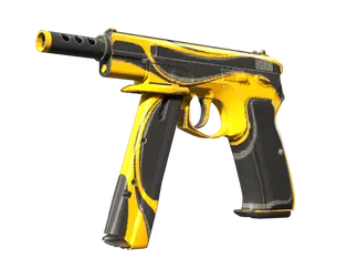 StatTrak™ CZ75-Auto | Yellow Jacket (Factory New)