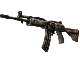 StatTrak™ Galil AR | Orange DDPAT (Battle-Scarred)
